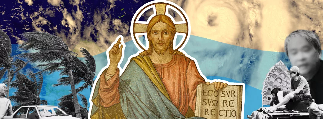 Jesus, the Life-giving Water, is our source of hope even in the face of the loss and death brought by natural calamities and exacerbated by human greed.