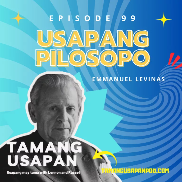 Usapang pilosopo: Emmanuel Levinas