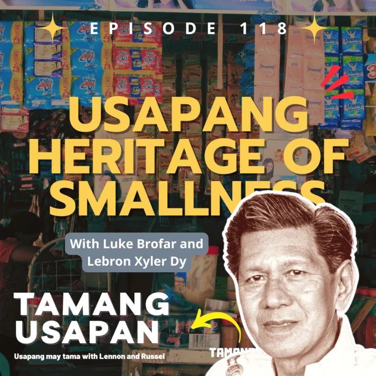 Usapang Heritage of Smallness with Luke Brofar and Lebron Xyler Dy