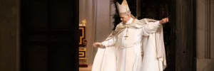 Pope Leo XIV closing the Holy Door in St. Peter's Basilica