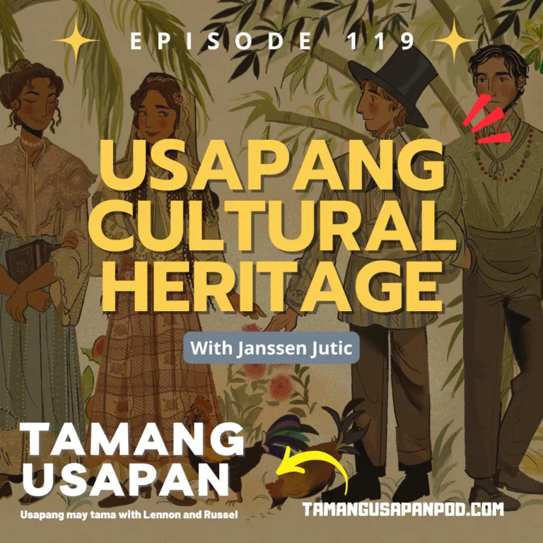 Usapang Filipino Colonial Heritage with Janssen Jutic