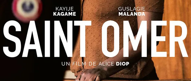 Poster of "Saint Omer" (2022) by Alice Diop